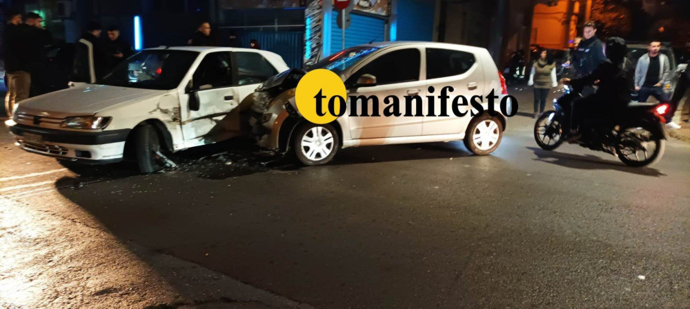 Σοβαρό τροχαίο στη Νίκαια: Γλίτωσαν από «θαύμα» – Κυκλοφοριακό «κομφούζιο» στη περιοχή