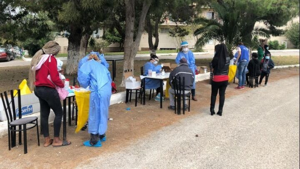 Στη δομή μεταναστών στο Κρανίδι ο Χαρδαλιάς – 150 θετικά κρούσματα