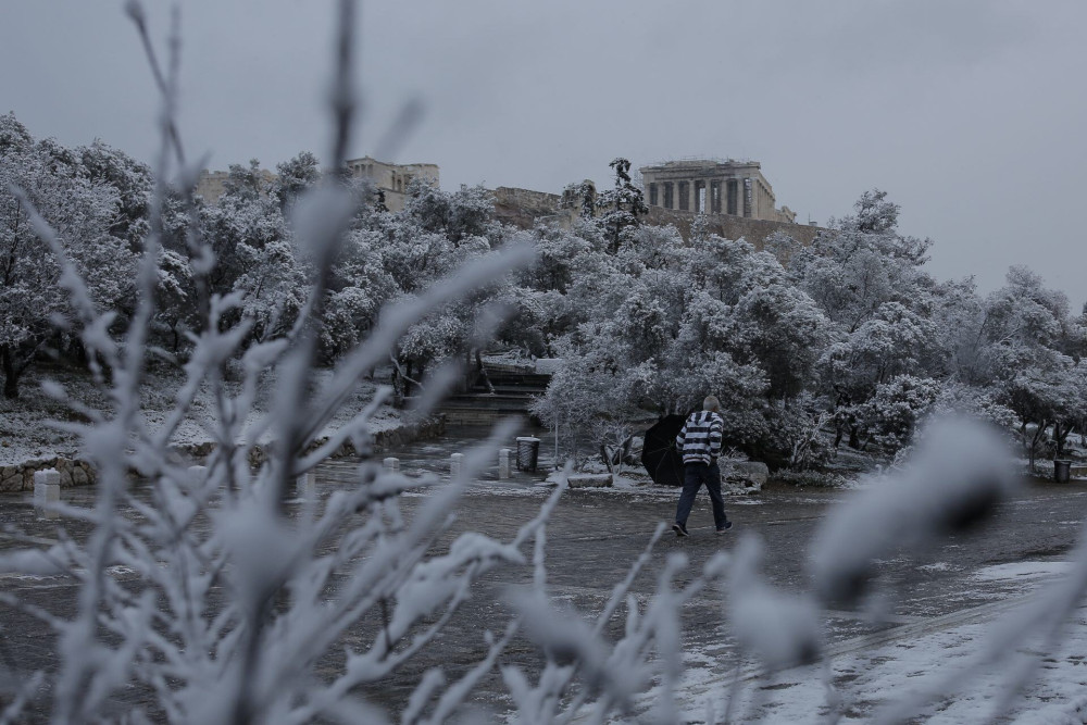 Χιονοπτώσεις αύριο σε χαμηλά υψόμετρα της ανατολικής και νότιας χώρας – Που θα χιονίσει στην Αττική