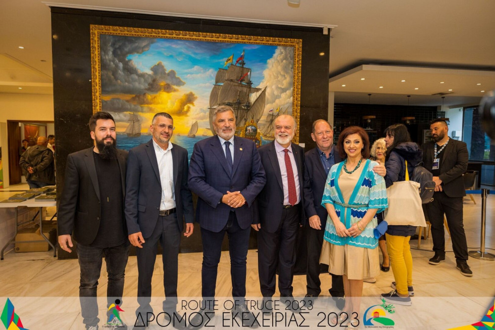Συμπολιτεία Ολυμπίας: Τίμησε το Άθλημα της Ιστιοπλοΐας – Εικαστική έκθεση στο πλαίσιο της διοργάνωσης του 8ου Δρόμου Εκεχειρίας
