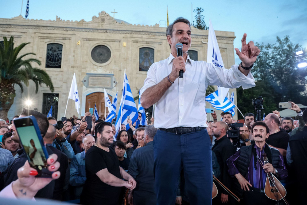 Δημοσκόπηση GPO: καθαρή αυτοδυναμία της ΝΔ με 43,9% και 160 έδρες στην εκτίμηση ψήφου