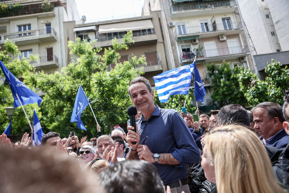 Δημοσκόπηση MARC: στο 6,7% η διαφορά υπέρ της ΝΔ/Δώστε μια δεύτερη θητεία στον Μητσοτάκη, λέει το 37%