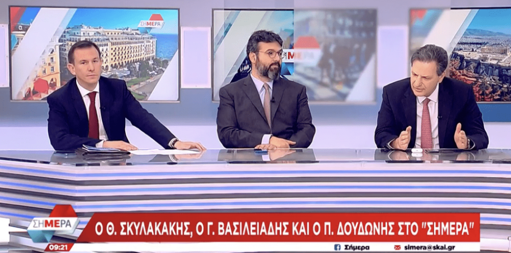 Εκλογές 2023 - Δουδωνής όπως Κατρούγκαλος: Θα φορολογήσουμε τα κέρδη άνω των 100.000 €