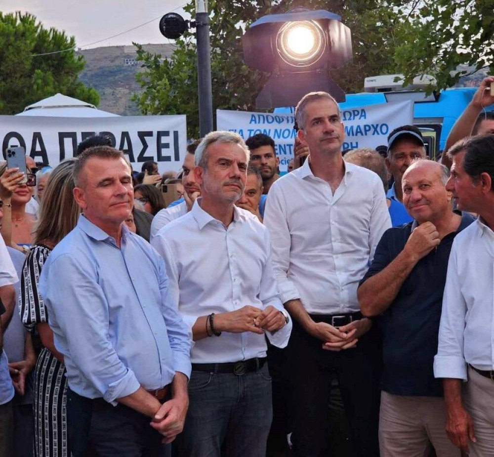 Μπακογιάννης και Ζέρβας στο πλευρό του Μπελέρη: «Η δημοκρατία δεν φυλακίζεται»