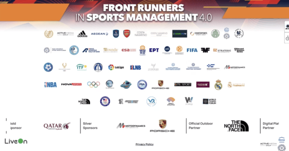 Το Front Runners in Sports Management 5.0 έρχεται στις 7-9 Δεκεμβρίου 2023