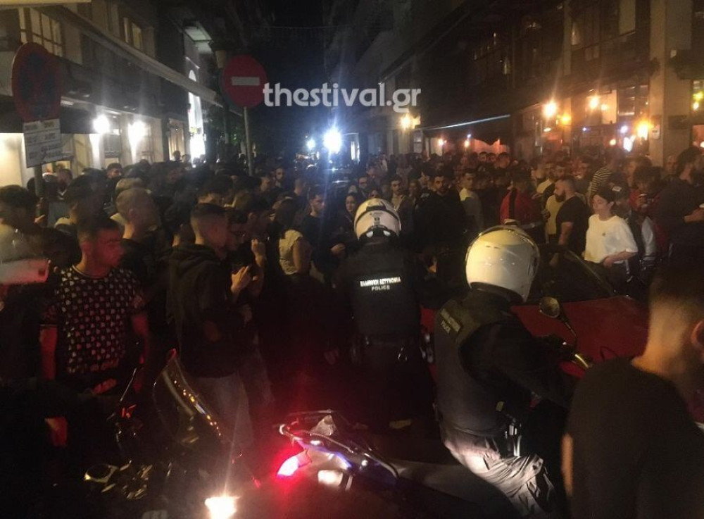 Θεσσαλονίκη: Ένταση και ξύλο για ένα… ποτό! (pic&vids)