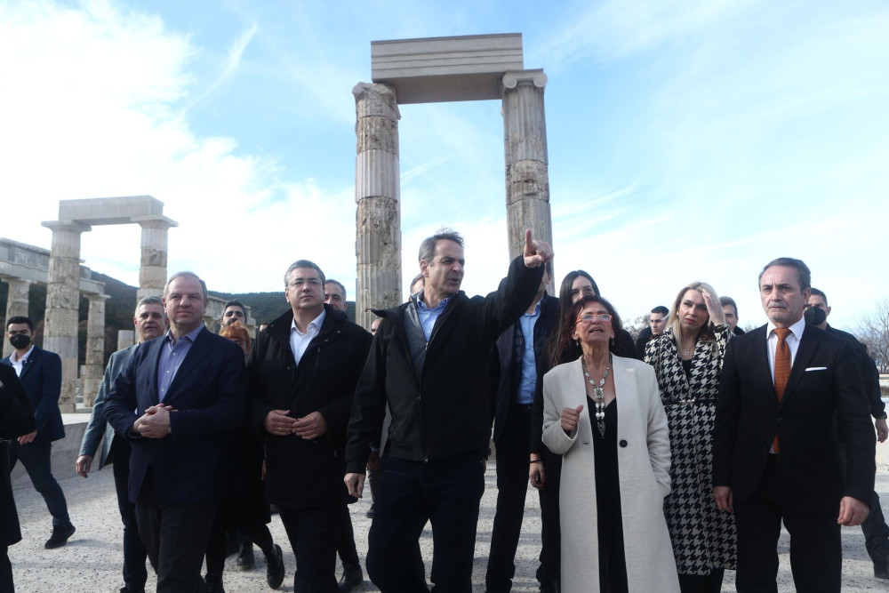 Κυριάκος Μητσοτάκης: Το ανάκτορο του Βιλίππου Β' επιβεβαιώνει την ελληνική διαχρονικότητα της Μακεδονίας