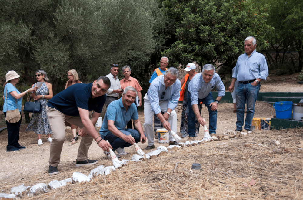 Στον Υμηττό το πρώτο μονοπάτι που δημιούργησαν o ΣΠΑΥ και το Ίδρυμα Γεώργιος Μ. Μίχαλος