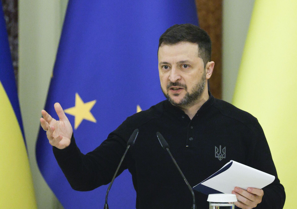 Ζελένσκι: Καμία ειρηνευτική συμφωνία ΗΠΑ-Ρωσίας χωρίς τη συμμετοχή της Ουκρανίας