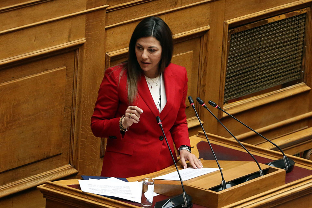 Η Σοφία Ζαχαράκη στην τελετή ενθρόνισης του νέου Αρχιεπισκόπου Αλβανίας Ιωάννη