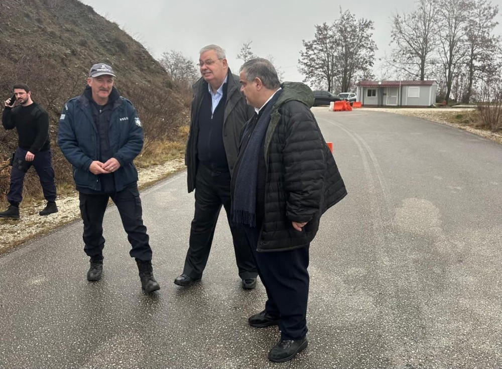 Επίσκεψη Σπανάκη και Καχριμάνη στους συνοριακούς σταθμούς της Ηπείρου
