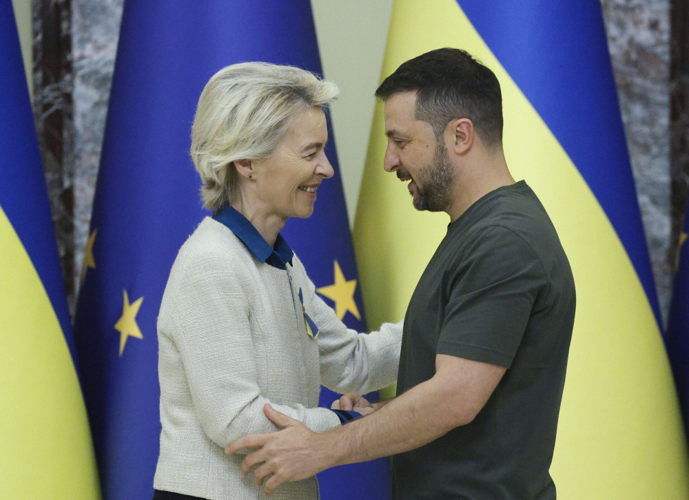Ζελένσκι-Φον ντερ Λάιεν: συντονισμός με ΗΠΑ για κυρώσεις στη Ρωσία