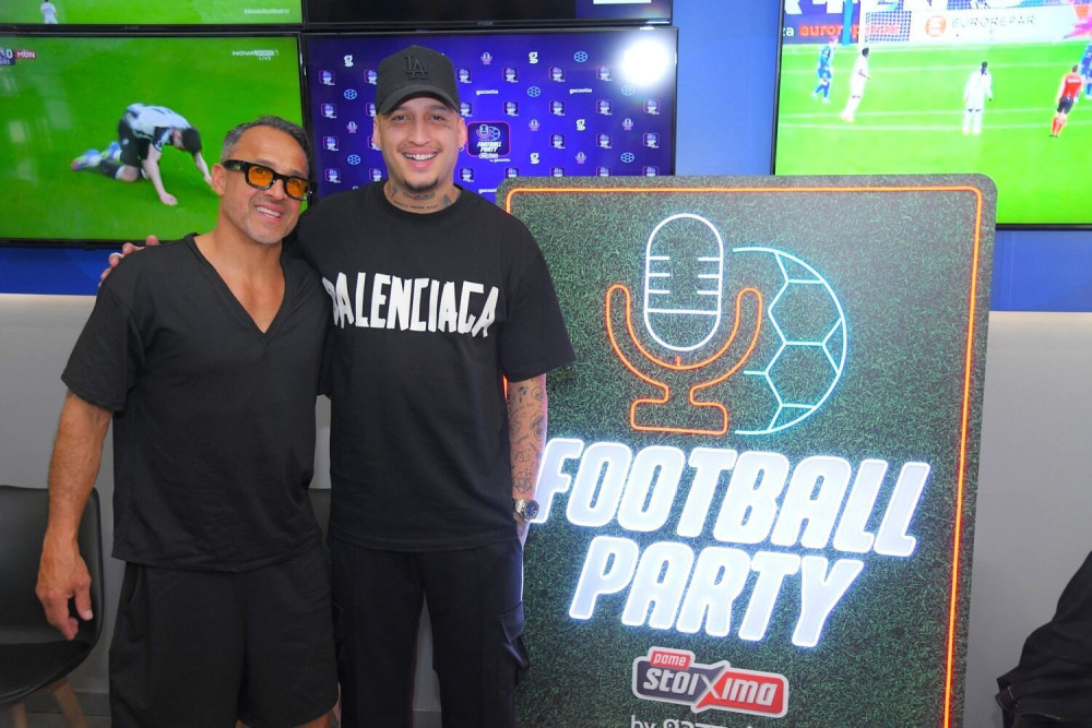 Άρωμα Βραζιλίας στο Πάμε Στοίχημα football party by Gazzetta  με Ντε Σούζα και Μακ Daddy (video,photo)