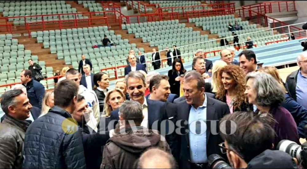 Στις Ολυμπιακές Εγκαταστάσεις Παιανίας ο Κυριάκος Μητσοτάκης (photos)