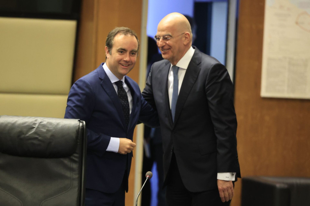 Εισήγηση για 4η φρεγάτα Behlarra - Στόχος η προώθηση της ειρήνης στην Ανατολική Μεσόγειο, λέει ο Δένδιας