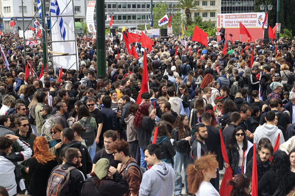 Πρωτομαγιά: σε εξέλιξη οι συγκεντρώσεις στην Αθήνα - Κυκλοφοριακές ρυθμίσεις