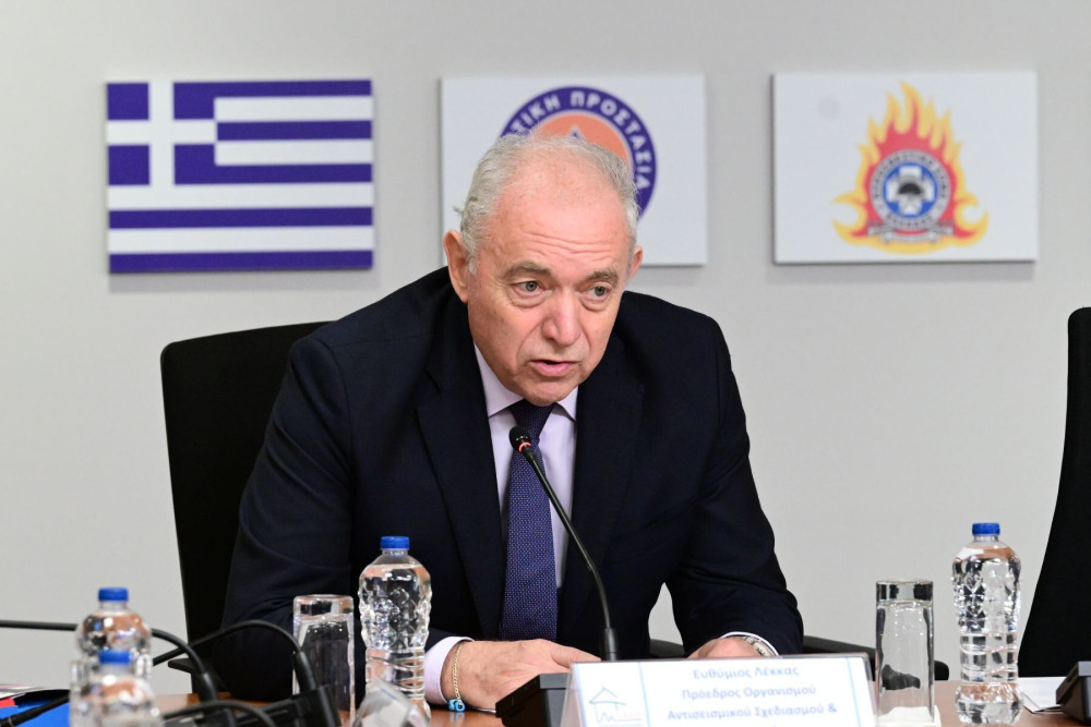 Λέκκας για τους πρόσφατους σεισμούς: Απόλυτα φυσιολογική και αναμενόμενη η δραστηριότητα