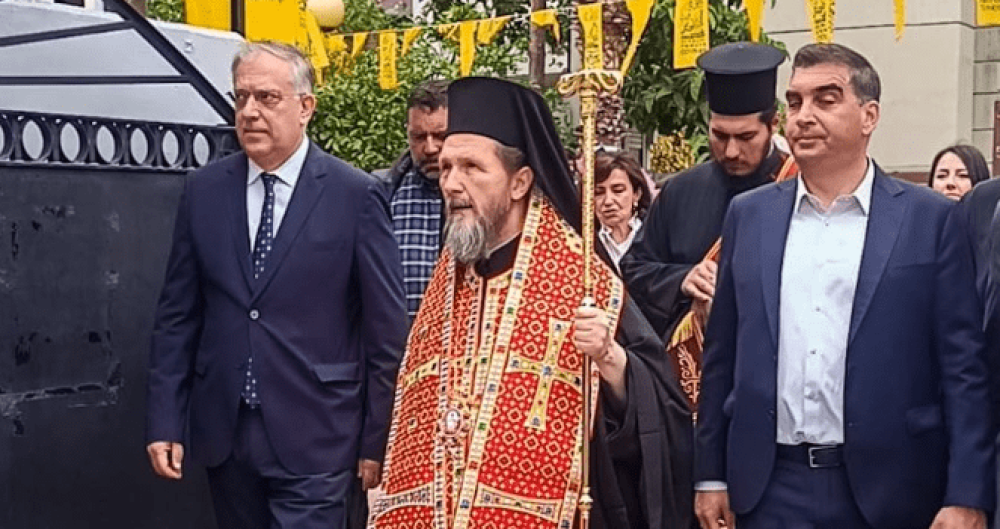 Στις εκδηλώσεις μνήμης των Ποντίων στα Σούρμενα ο υπουργός Ανάπτυξης Τάκης Θεοδωρικάκος