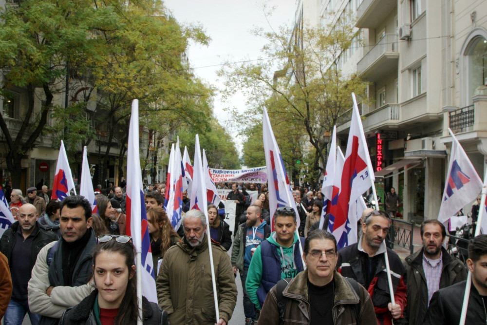 ΠΟΕΣΥ: οι δημοσιογράφοι διαδηλώνουν την Πρωτομαγιά για τα 11+1 αιτήματά τους