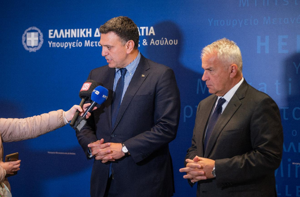 Βορίδης - Κικίλιας: Εθνική στρατηγική αποτροπής της παράνομης μετανάστευσης