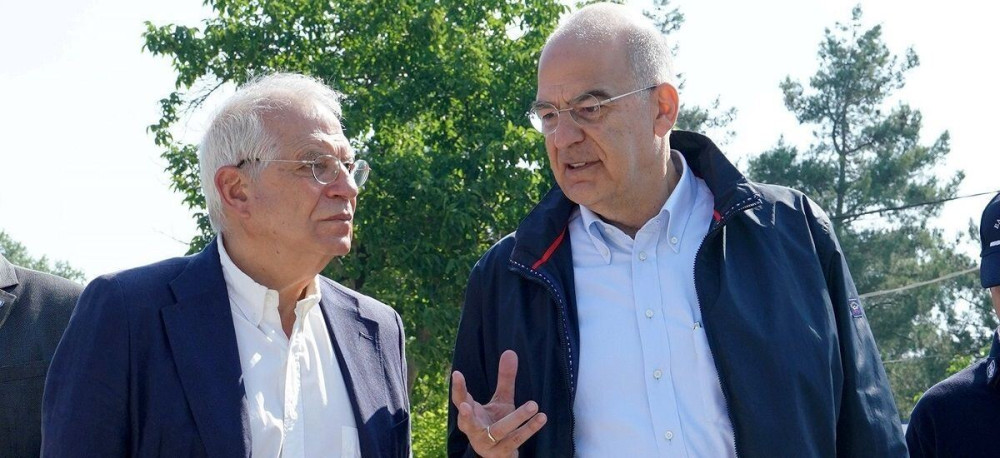 Οι εξελίξεις στην αν. Μεσόγειο στο επίκεντρο της επικοινωνίας Δένδια – Μπορέλ