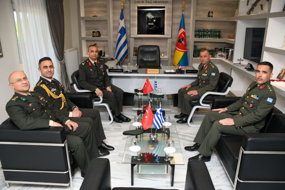 ΜΟΕ: συνάντηση ταξίαρχων Ελλάδας-Τουρκίας στον Έβρο (photos)