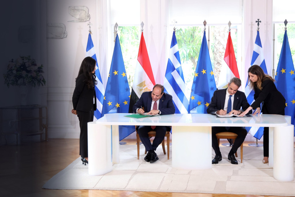 Κοινή διακήρυξη Ελλάδας-Αιγύπτου: Συνεργασία σε ενέργεια και σταθερότητα στην περιοχή