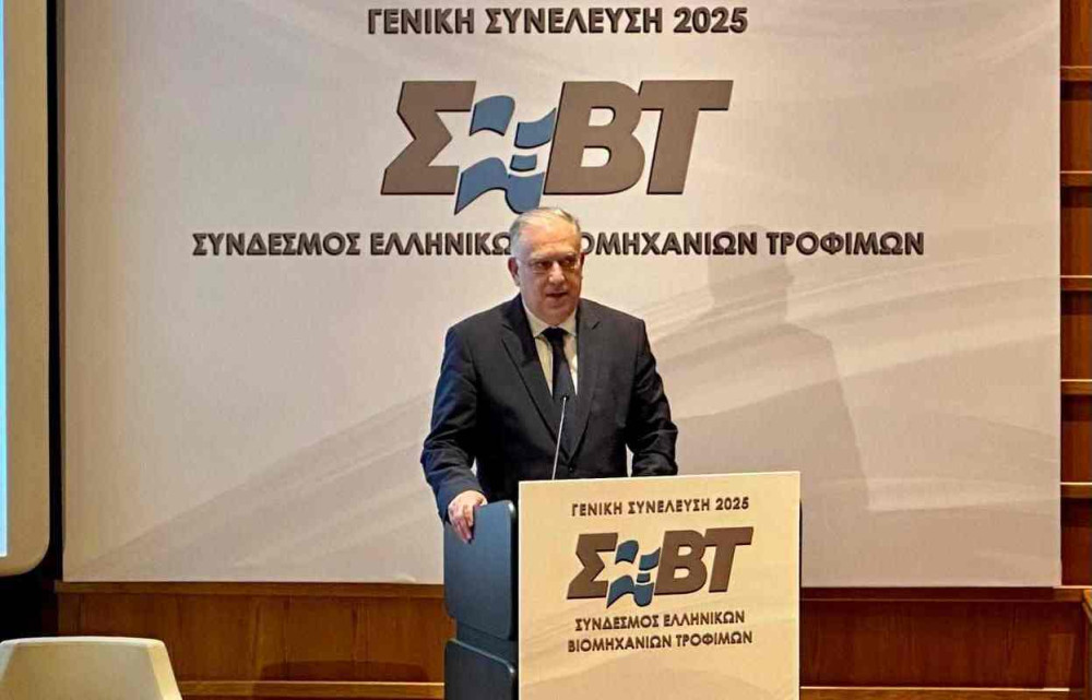 Τάκης Θεοδωρικάκος: Ισχυρό brand το made in Greece στη βιομηχανία τροφίμων