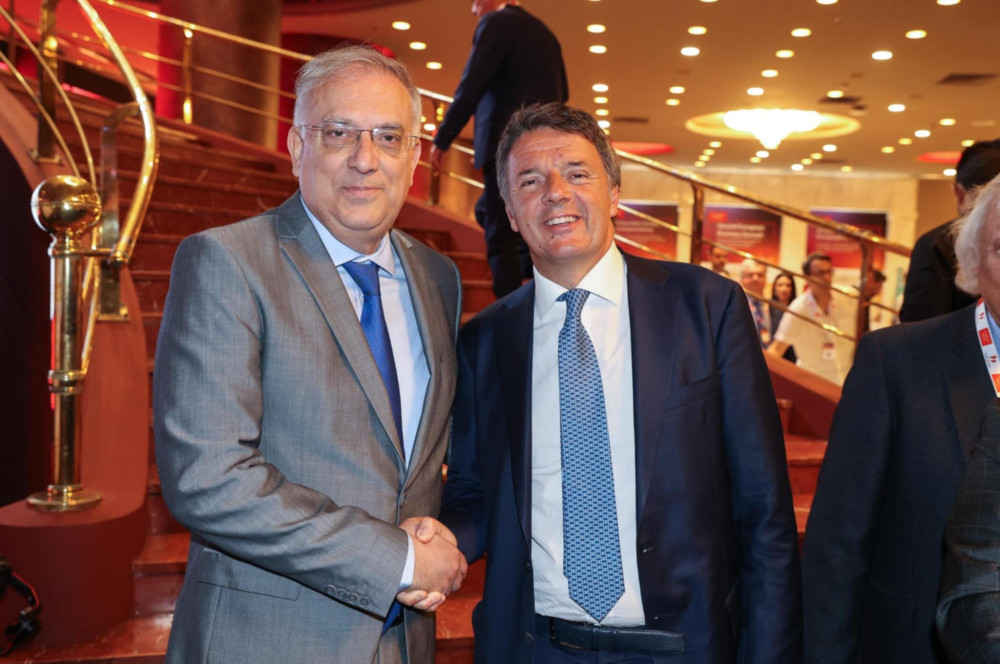 Η συνάντηση του Τάκη Θεοδωρικάκου με τον Ματέο Ρέντσι (video)