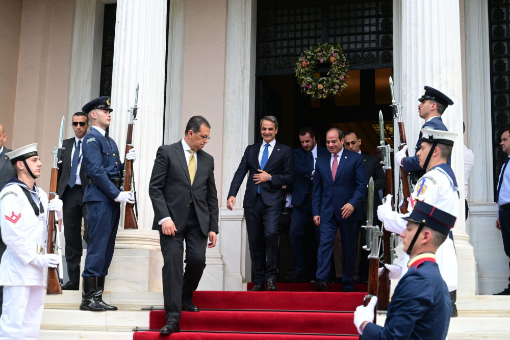 Ισχυρή δέσμευση Αλ Σίσι στην επικοινωνία με Μητσοτάκη για διατήρηση του καθεστώτος της Μονής Σινά