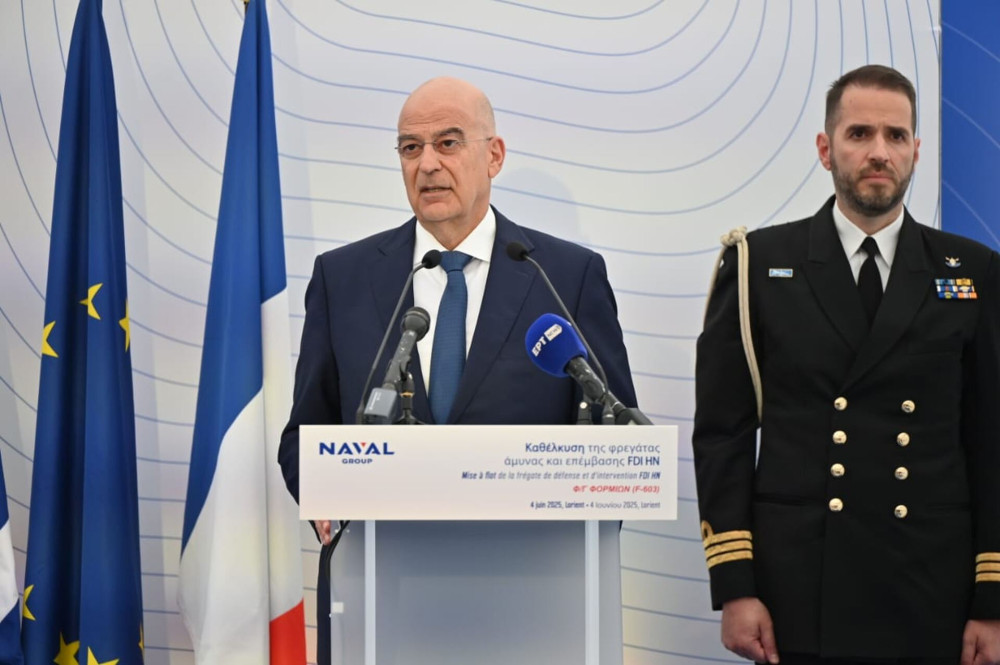 Δένδιας στον ΣΕΒ: Mοχλός ανάπτυξης και τεχνολογικής υπεροχής η εγχώρια αμυντική βιομηχανία