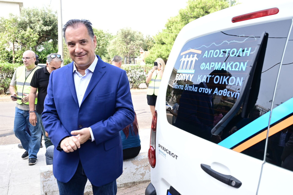 Άδωνις Γεωργιάδης για κατ’ οίκον αποστολή φαρμάκων: Τέλος στην ταλαιπωρία των ασθενών