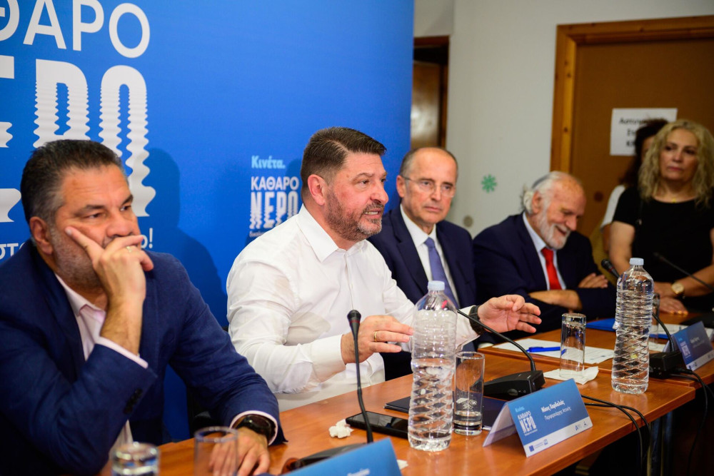 Χαρδαλιάς από Κινέτα: «Υποχρέωσή μας και δικαίωμα κάθε πολίτη η πρόσβαση σε καθαρό νερό» (Photos & video)