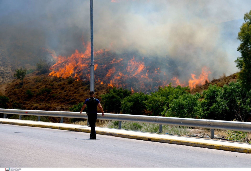 Φωτιά στο Δρέπανο Κοζάνης - Ήχησε το 112
