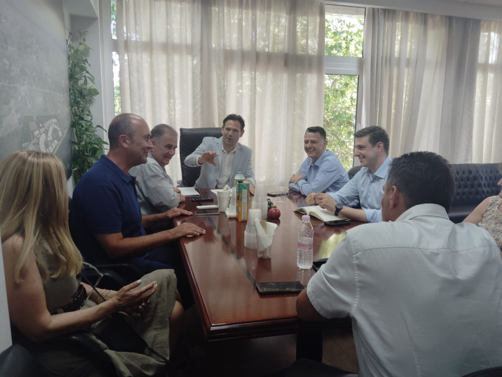 Θεσσαλονίκη: Επίσκεψη Μπεκίρη και Παπαγεωργίου στον Δήμο Θερμαϊκού
