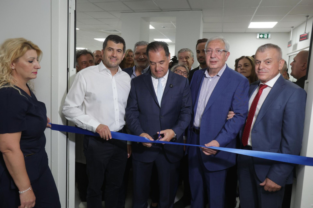 Τη νέα πτέρυγα ΤΕΠ στο ΚΑΤ εγκαινίασε  ο  Άδωνις Γεωργιάδης