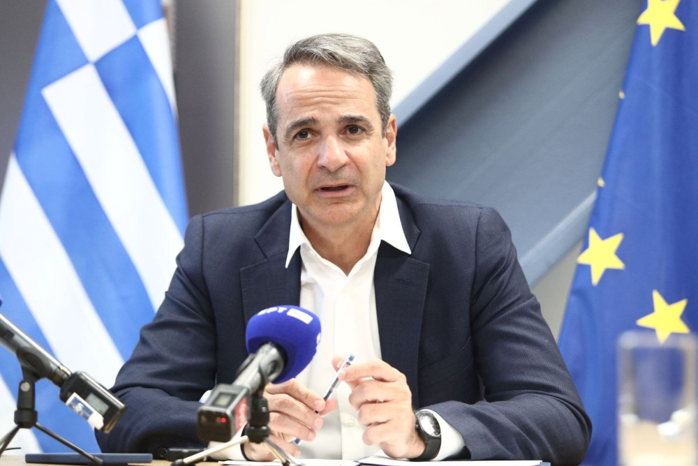 Ο συγκινητικός αποχαιρετισμός του Κυριάκου Μητσοτάκη στο ιστορικό στέλεχος της ΝΔ, Κωνσταντίνο Πυλαρινό