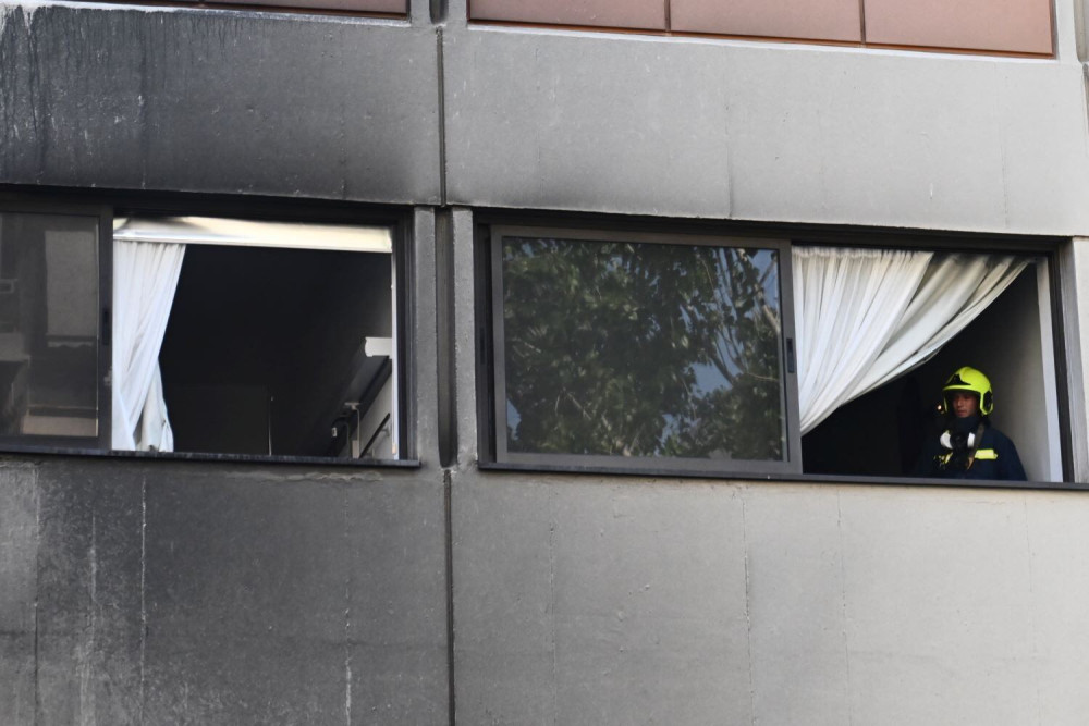 Χολαργός: φωτιά σε ιδιωτική κλινική - Μεγάλη κινητοποίηση της πυροσβεστικής