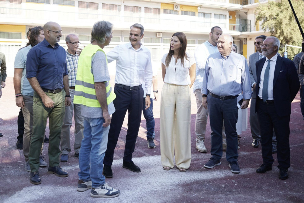 Μητσοτάκης: 431 δημόσια σχολεία ανακαινίζονται με το πρόγραμμα «Μαριέττα Γιαννάκου»
