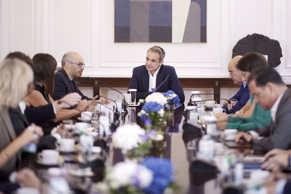 Η Ελλάδα ηγέτιδα στην τεχνητή νοημοσύνη - Ο Κυριάκος Μητσοτάκης σε σύσκεψη με Google DeepMind