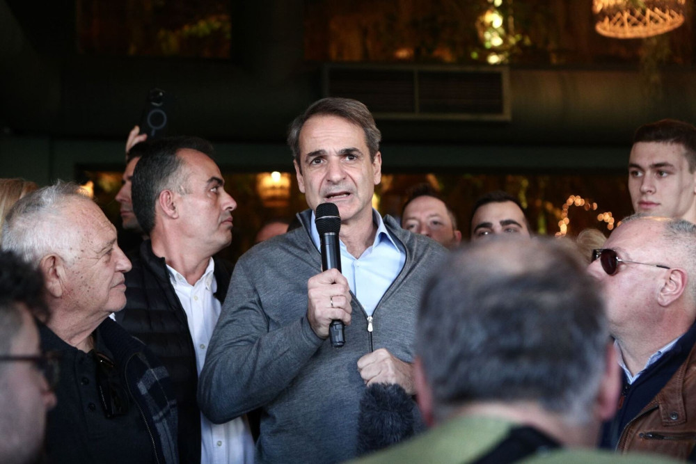 Στο Χαϊδάρι το απόγευμα ο Κυριάκος Μητσοτάκης