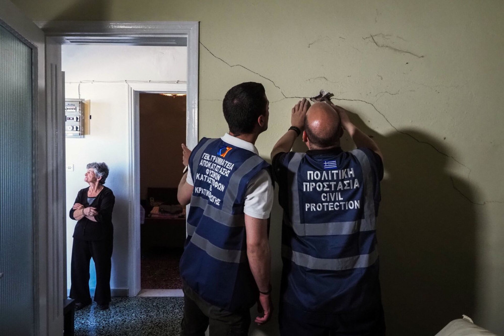 Eύβοια: ηρεμία στα Νέα Στύρα μετά τον σεισμό - Σε κατάσταση έκτακτης ανάγκης η περιοχή