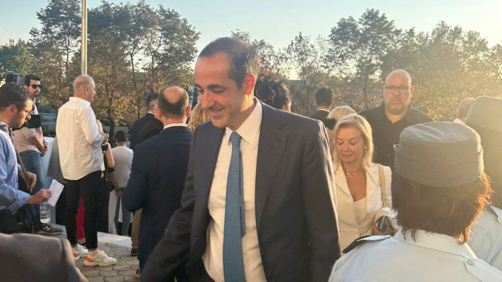 ΔΕΘ 2025: παρών στην ομιλία του πρωθυπουργού ο Γρηγόρης Δημητριάδης