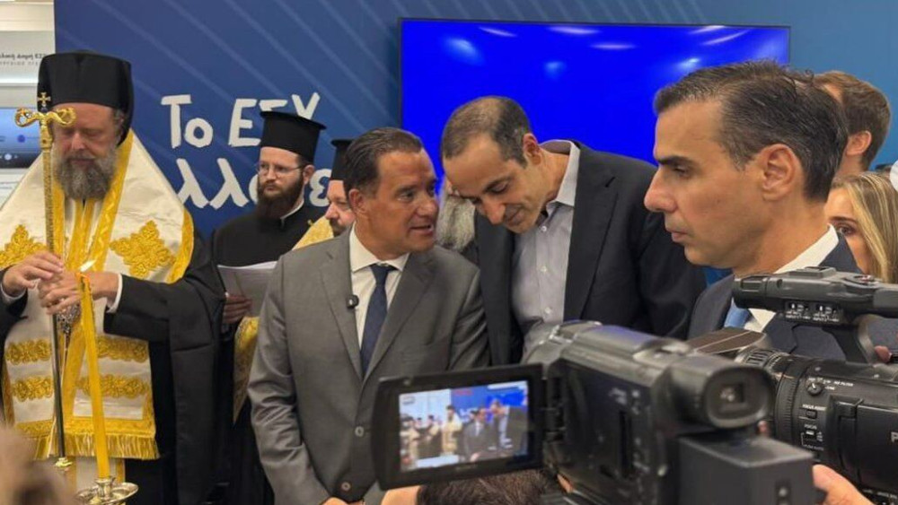Γρηγόρης Δημητριάδης: στο περίπτερο του υπουργείου Υγείας στη ΔΕΘ με τον Αδ. Γεωργιάδη (photo)