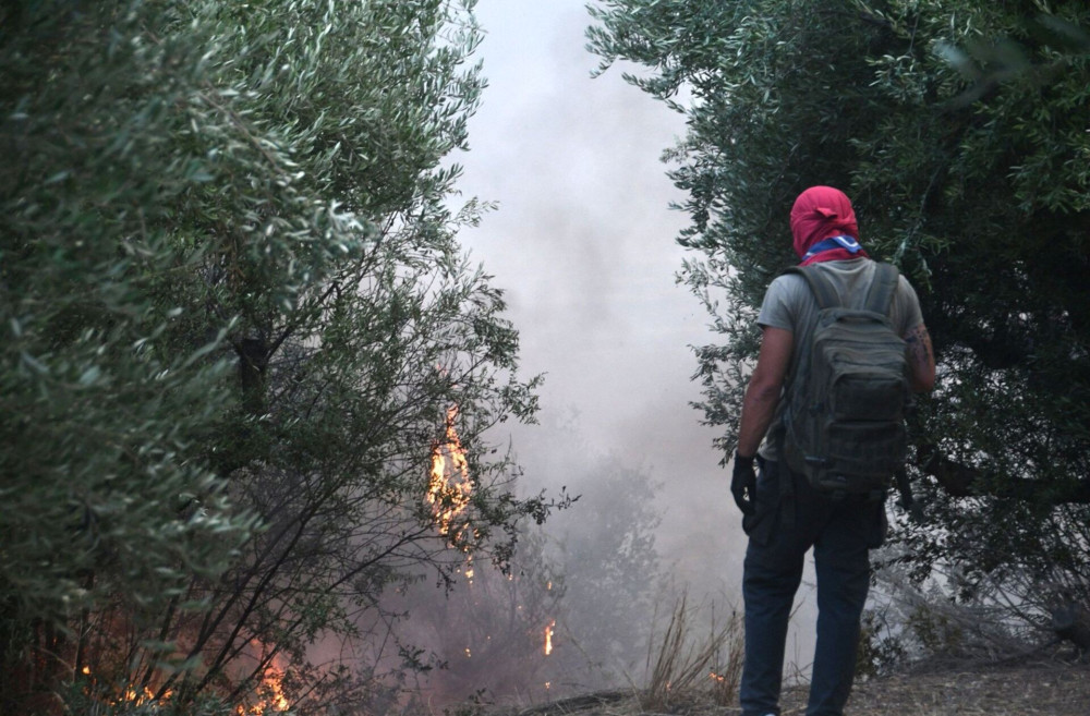 Υπό έλεγχο η φωτιά στο Μουρίκι Καλαβρύτων