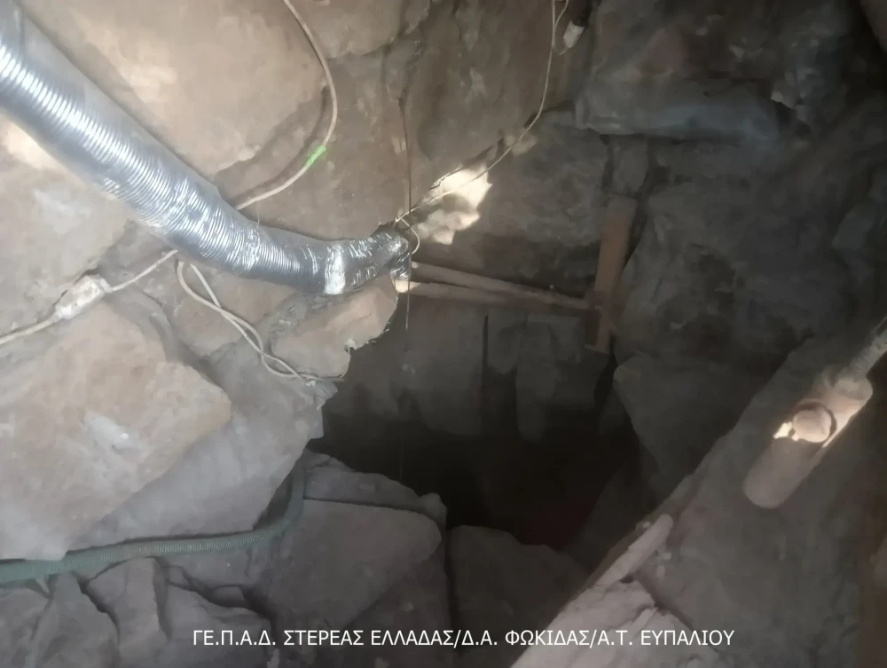 Σοβαρή υπόθεση αρχαιοκαπηλίας στη Φωκίδα: δύο συλλήψεις, είχαν σκάψει τούνελ 12 μέτρων (video)