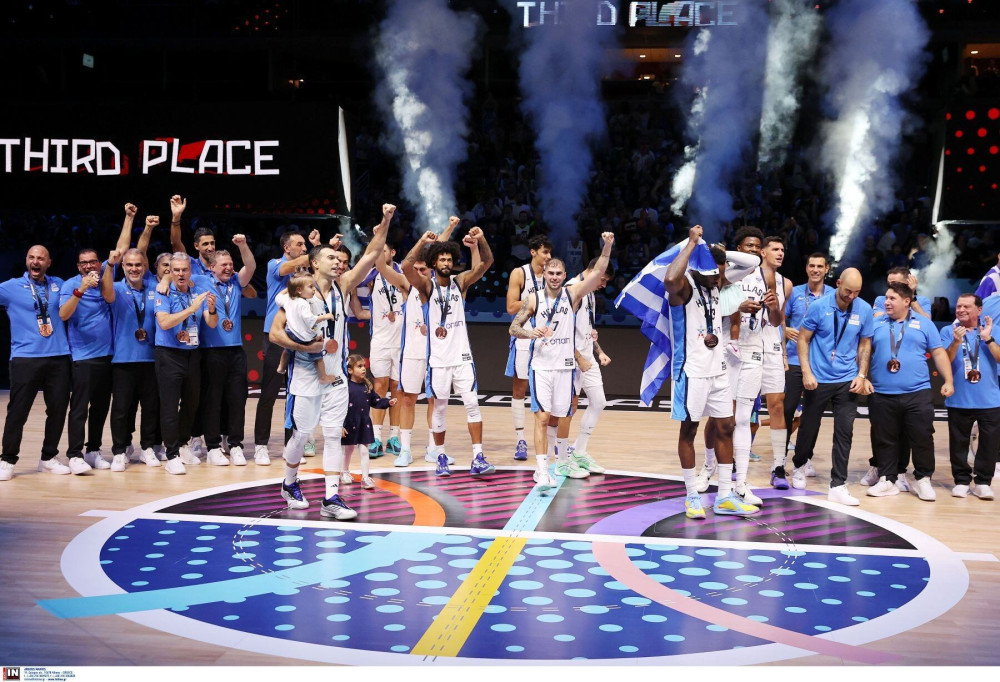 Eurobasket 2025: Τα μηνύματα των παικτών της Εθνικής για το χάλκινο μετάλλιο