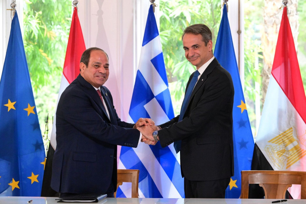 Επικοινωνία Μητσοτάκη-Σίσι: στο επίκεντρο η Γάζα - Συνεργασία και συντονισμός σε περιφερειακά ζητήματα