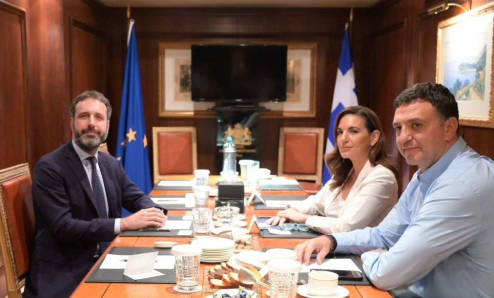 Συνάντηση Κεφαλογιάννη και Κικίλια με εκπρόσωπο του Royal Caribbean Group - Ενίσχυση της κρουαζιέρας