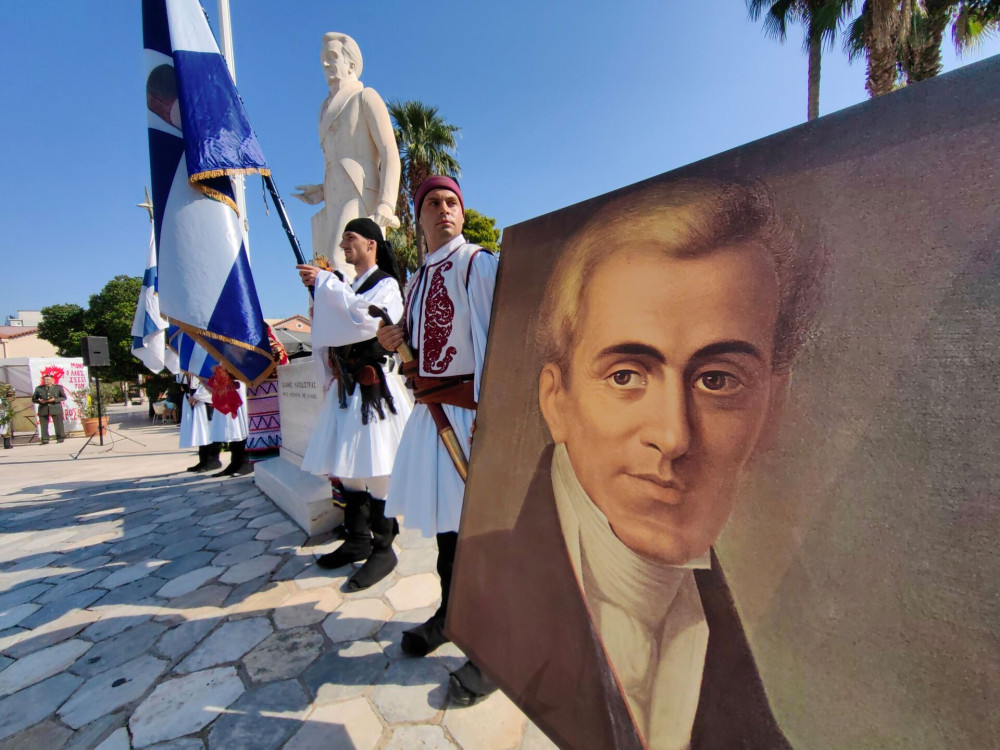 Δένδιας για τον Ιωάννη Καποδίστρια: «Αποτελεί παράδειγμα που μας εμπνέει και σήμερα»